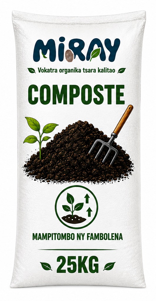Nutrient-dense ecological compost.